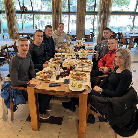Lunch at the team building activitiy after the meeting 460x460