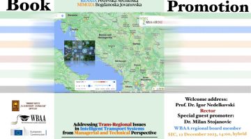 Poster i objava za promocijata UKLO WBAA