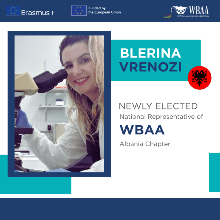 Blerina Vrenozi newly elected